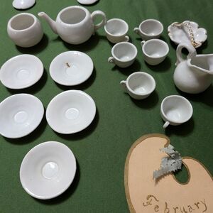 Antique Doll Tea Set